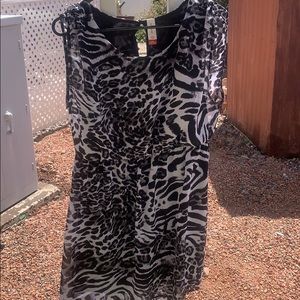 Black and White Dress